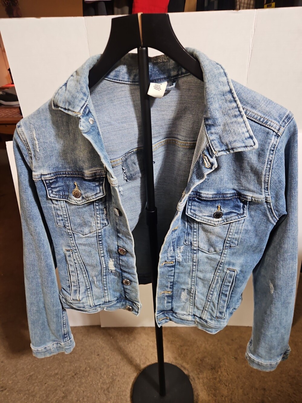 &Denim Womens Jean Jacket M